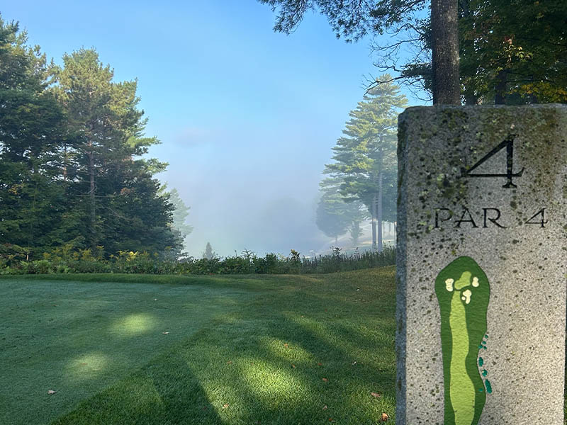 Neshobe Golf Club hole #4